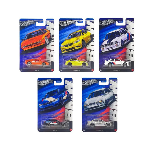 Hot Wheels Silver Series BMW 2025 Set