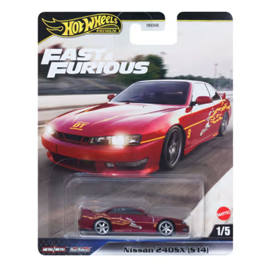 Hot Wheels Premium F&F Nissan 240SX (S14)
