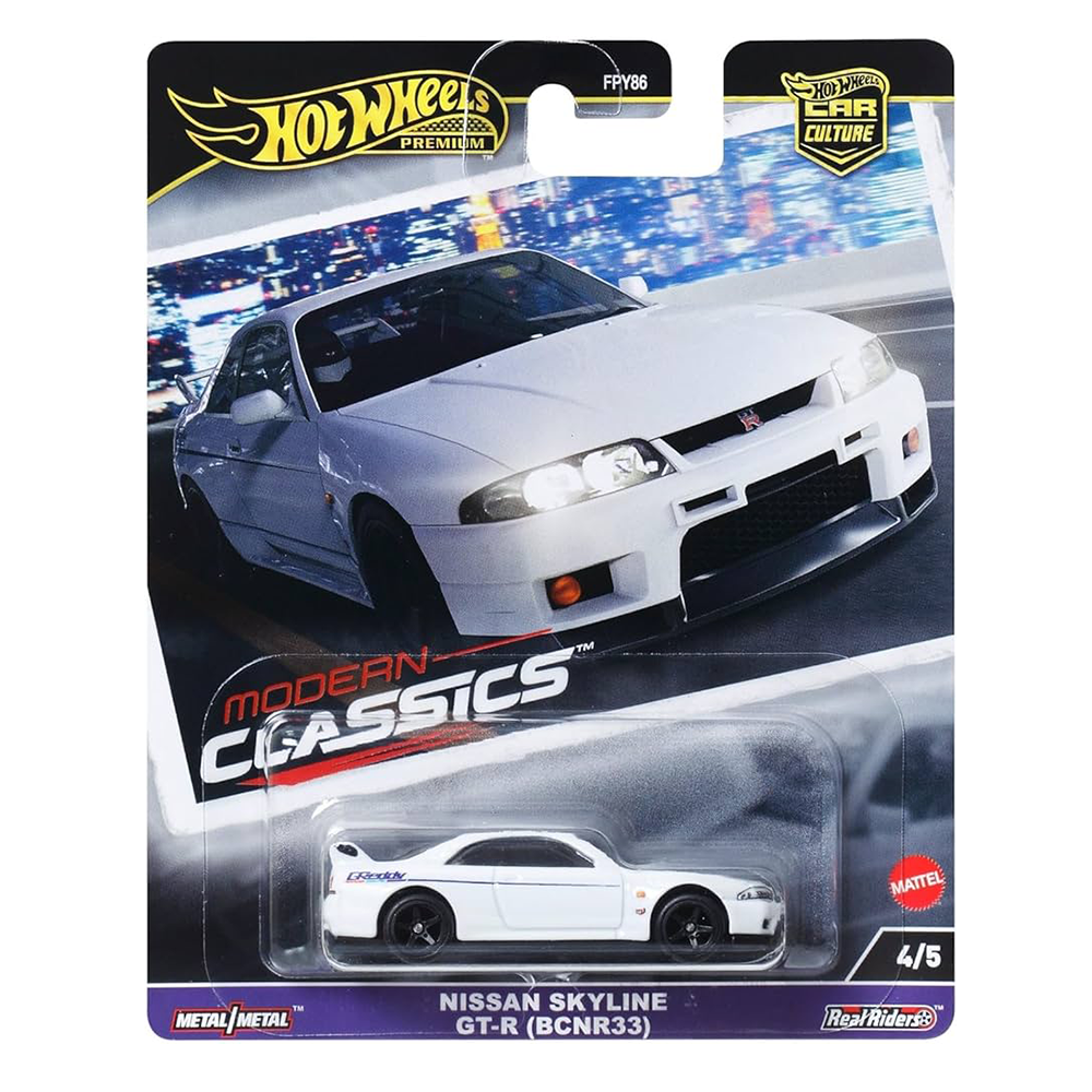 Hot Wheels Modern Classics Nissan Skyline GT-R BCNR33
