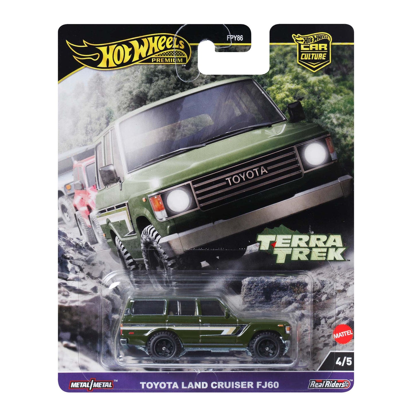 Hot Wheels Terra Trek Toyota Land Cruiser FJ60