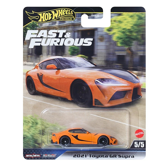 Hot Wheels Premium F&F 2021 Toyota GR Supra